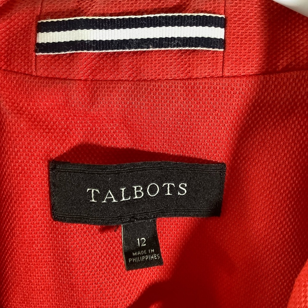 Talbots Three Button Blazer Short Length Office C… - image 5